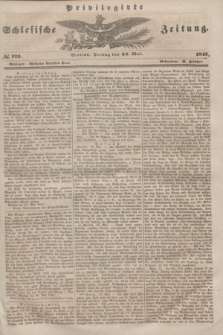 Privilegirte Schlesische Zeitung. 1845, № 123 (30 Mai) + dod.