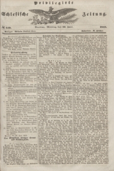 Privilegirte Schlesische Zeitung. 1845, № 149 (30 Juni) + dod.