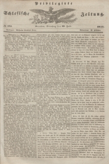 Privilegirte Schlesische Zeitung. 1845, № 174 (29 Juli) + dod.