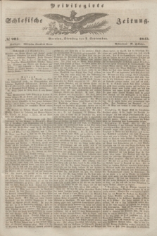 Privilegirte Schlesische Zeitung. 1845, № 204 (2 September) + dod.