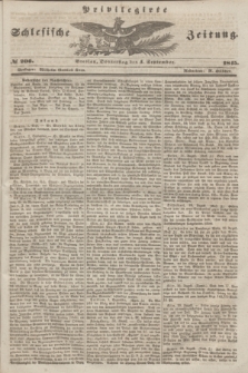 Privilegirte Schlesische Zeitung. 1845, № 206 (4 September)