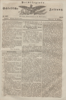 Privilegirte Schlesische Zeitung. 1845, № 208 (6 September) + dod.