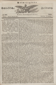 Privilegirte Schlesische Zeitung. 1845, № 230 (2 October) + dod.