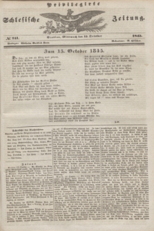 Privilegirte Schlesische Zeitung. 1845, № 241 (15 October) + dod.