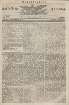 Privilegirte Schlesische Zeitung. 1845, № 259 (5 November) + dod.