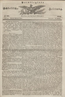 Privilegirte Schlesische Zeitung. 1845, № 261 (7 November) + dod.
