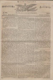 Privilegirte Schlesische Zeitung. 1845, № 262 (8 November) + dod.