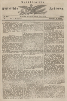 Privilegirte Schlesische Zeitung. 1845, № 271 (19 November) + dod.