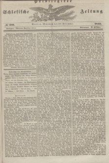 Privilegirte Schlesische Zeitung. 1845, № 289 (10 December) + dod.