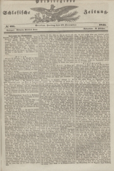 Privilegirte Schlesische Zeitung. 1845, № 291 (12 December) + dod.