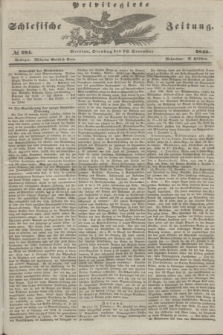 Privilegirte Schlesische Zeitung. 1845, № 294 (16 December) + dod.