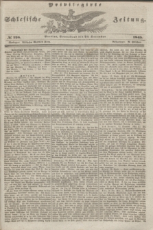 Privilegirte Schlesische Zeitung. 1845, № 298 (20 December) + dod.