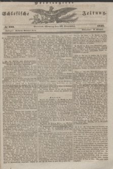Privilegirte Schlesische Zeitung. 1845, № 303 (29 December) + dod.
