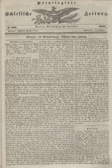 Privilegirte Schlesische Zeitung. 1845, № 305 (31 December) + dod.