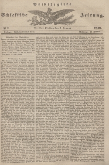 Privilegirte Schlesische Zeitung. 1846, № 7 (9 Januar) + dod.
