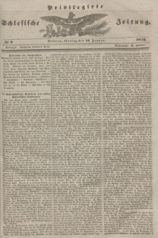 Privilegirte Schlesische Zeitung. 1846, № 9 (12 Januar) + dod.
