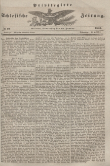 Privilegirte Schlesische Zeitung. 1846, № 12 (15 Januar)