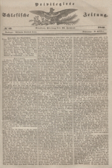 Privilegirte Schlesische Zeitung. 1846, № 13 (16 Januar) + dod.
