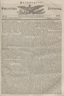 Privilegirte Schlesische Zeitung. 1846, № 14 (17 Januar) + dod.