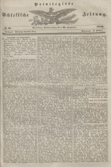 Privilegirte Schlesische Zeitung. 1846, № 18 (22 Januar) + dod.