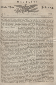 Privilegirte Schlesische Zeitung. 1846, № 23 (28 Januar) + dod.