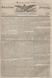 Privilegirte Schlesische Zeitung. 1846, № 24 (29 Januar) + dod.