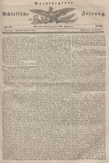 Privilegirte Schlesische Zeitung. 1846, № 25 (30 Januar) + dod.