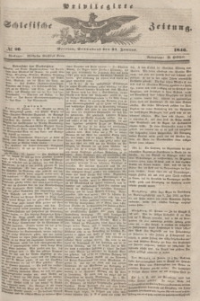 Privilegirte Schlesische Zeitung. 1846, № 26 (31 Januar) + dod.