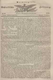 Privilegirte Schlesische Zeitung. 1846, № 35 (11 Februar) + dod.