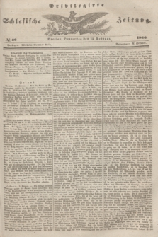 Privilegirte Schlesische Zeitung. 1846, № 36 (12 Februar) + dod.