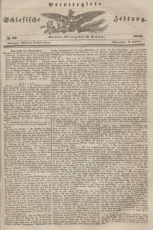 Privilegirte Schlesische Zeitung. 1846, № 39 (16 Februar) + dod.