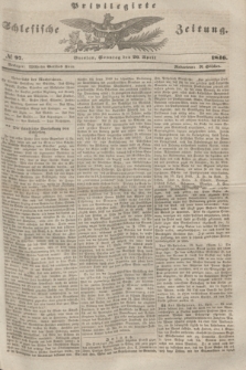 Privilegirte Schlesische Zeitung. 1846, № 97 (26 April) + dod.