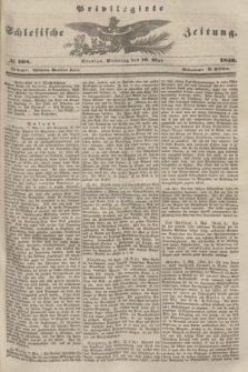 Privilegirte Schlesische Zeitung. 1846, № 108 (10 Mai) + dod.