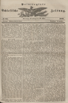 Privilegirte Schlesische Zeitung. 1846, № 115 (19 Mai) + dod.