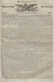 Privilegirte Schlesische Zeitung. 1846, № 132 (10 Juni) + dod.