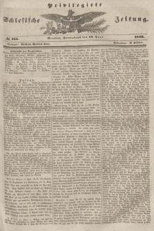 Privilegirte Schlesische Zeitung. 1846, № 135 (13 Juni) + dod.