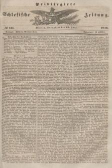 Privilegirte Schlesische Zeitung. 1846, № 141 (20 Juni) + dod.