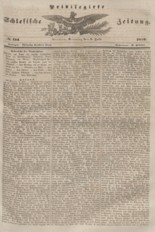 Privilegirte Schlesische Zeitung. 1846, № 154 (5 Juli) + dod.