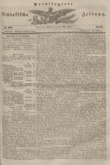 Privilegirte Schlesische Zeitung. 1846, № 172 (26 Juli) + dod.