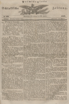 Privilegirte Schlesische Zeitung. 1846, № 173 (28 Juli) + dod.
