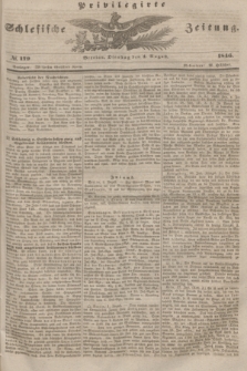 Privilegirte Schlesische Zeitung. 1846, № 179 (4 August) + dod.