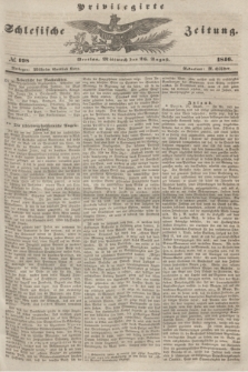 Privilegirte Schlesische Zeitung. 1846, № 198 (26 August) + dod.