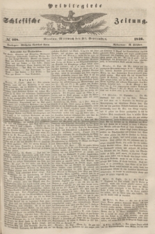 Privilegirte Schlesische Zeitung. 1846, № 228 (30 September) + dod.