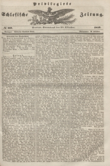 Privilegirte Schlesische Zeitung. 1846, № 237 (10 Oktober) + dod.