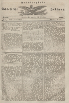 Privilegirte Schlesische Zeitung. 1846, № 248 (23 Oktober) + dod.