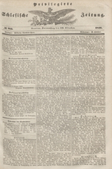 Privilegirte Schlesische Zeitung. 1846, № 253 (29 Oktober) + dod.