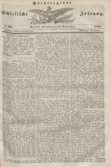 Privilegirte Schlesische Zeitung. 1846, № 263 (10 November) + dod.