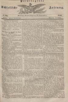 Privilegirte Schlesische Zeitung. 1846, № 265 (12 November) + dod.