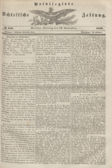 Privilegirte Schlesische Zeitung. 1846, № 280 (29 November) + dod.