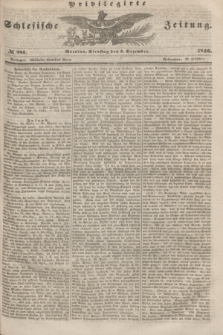Privilegirte Schlesische Zeitung. 1846, № 281 (1 Dezember) + dod.